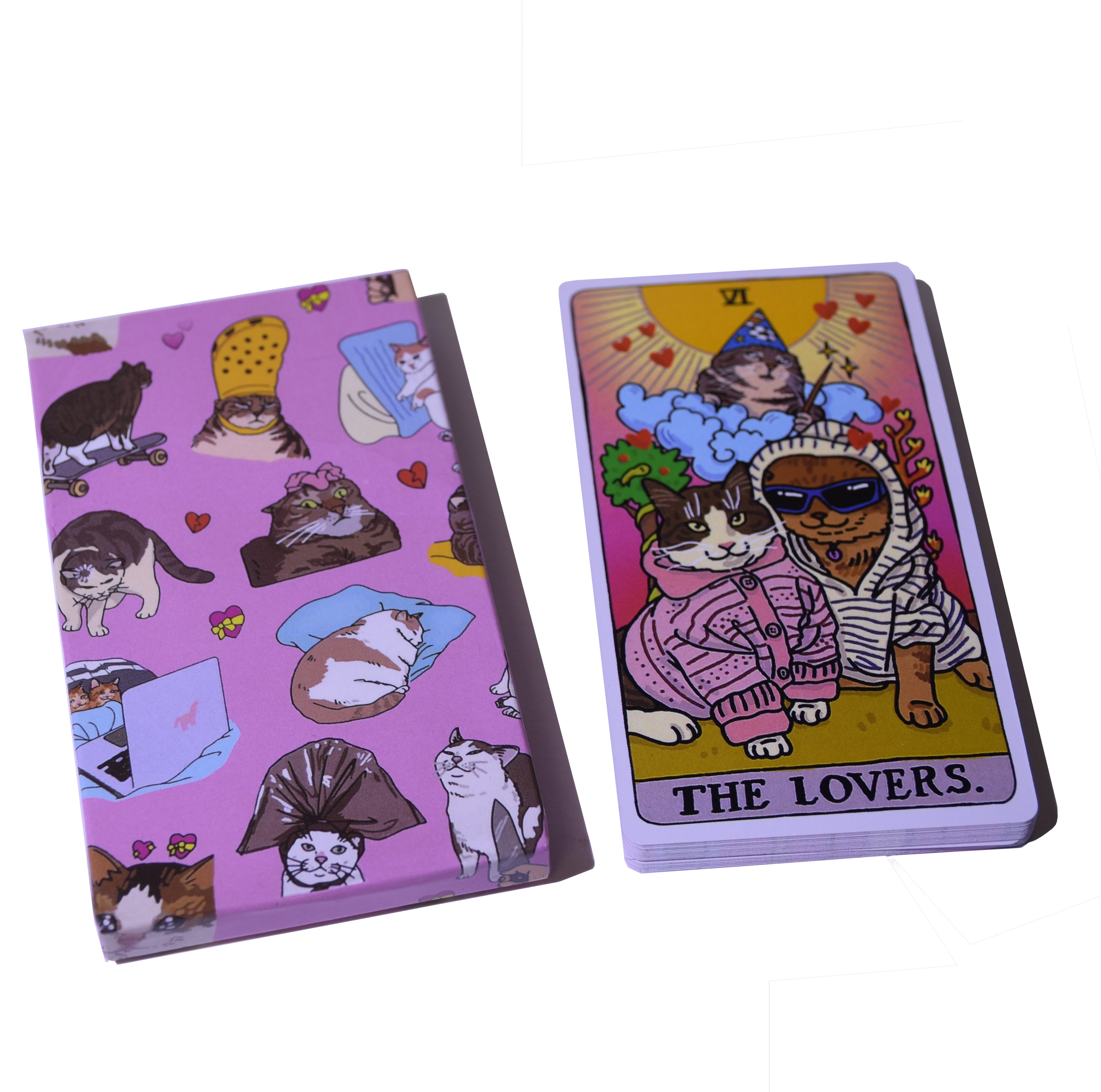 Meme cats tarot 