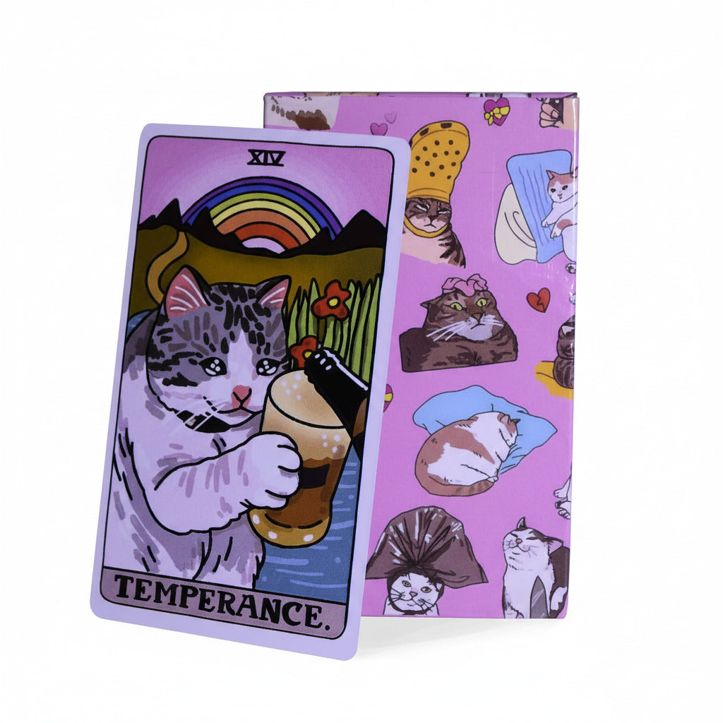 Meme cats tarot 